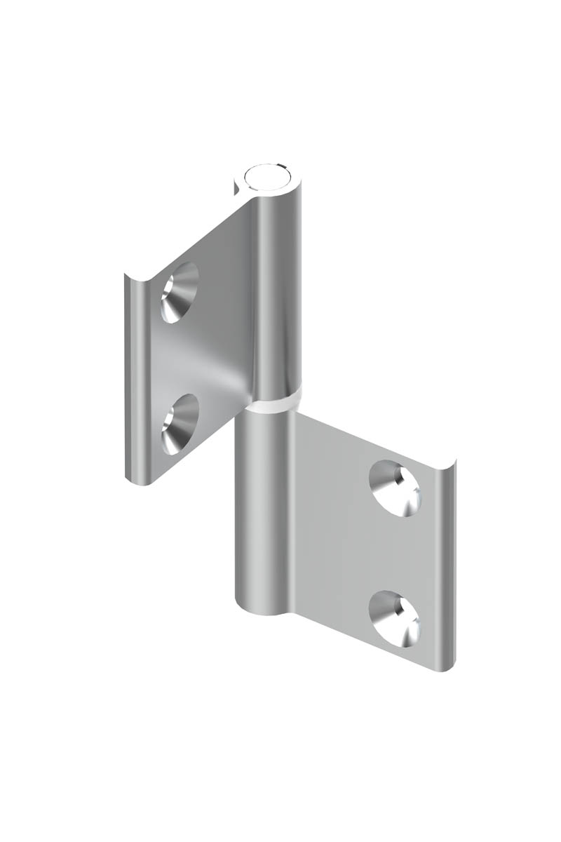 Cerniera doppia ala in Alluminio