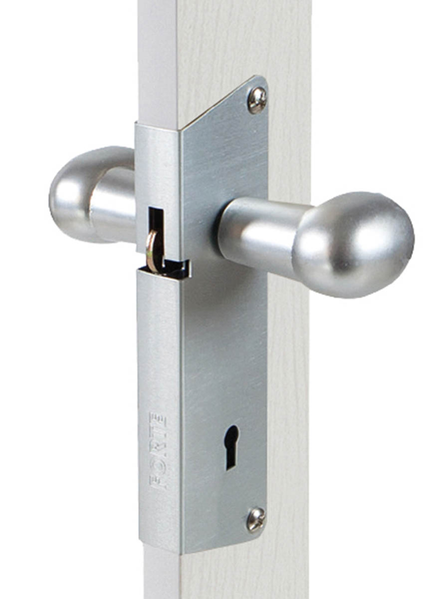 New Serratura Alluminio con Pomolo Alluminio